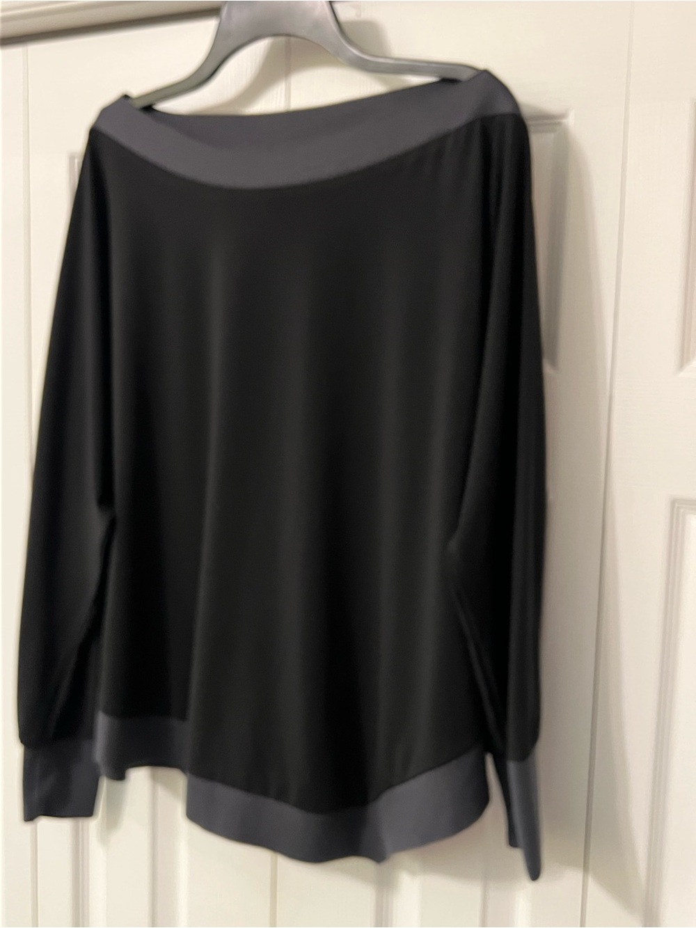 PLANET By Lauren G 1175MT Swing Tunic Top One Size Matte Jersey Relaxed Slouchy - Picture 4 of 16